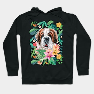 Tropical Saint Bernard Hoodie